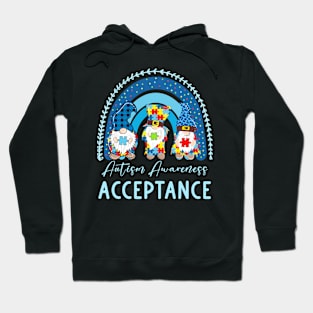 Gnomies Puzzle Autism Awareness Acceptance Hoodie